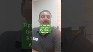 Tips That Help You Getting Your B1/B2 Visa Approved!#motivation #b2visa  #usimmigration #shortvideo