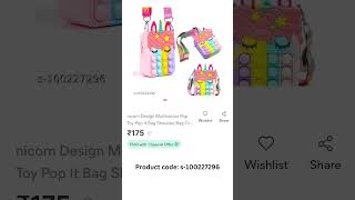 6 Bags Under Rs 200 from Meesho (Part 2) #ytshorts #ashortaday #meesho #haul #shopping