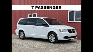 SOLD!!  2018 Dodge Grand Caravan 7 Passenger!