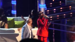 Chris Brown and Pittbull live at the Billboard Music Awards MGM Grand Las Vegas May 2015 BBMAS