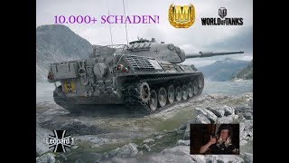 NEUES FORMAT: 10.000 DAMAGE-CLUB | Leopard 1 | WorldofTanks