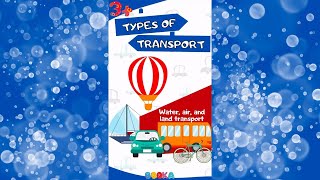 Explore 'Types of Transport' | Land, Air, and Water Vehicles Explained for Kids