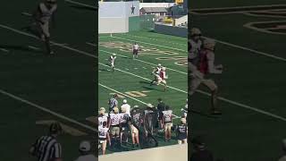 2024 #ArmyFootball First Preseason Scrimmage | QB Ethan Bradshaw scores second TD