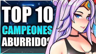 TOP 10 CAMPEONES MAS ABURRIDOS DE PALADINS