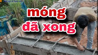 Làm sắt..ĐỔ GIẰNG...HOÀN THIỆN Phần MÓNG...BIỆT PHỦ...