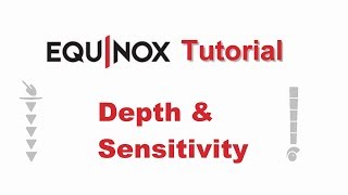 Minelab Equinox depth and sensitivity gauge tutorial