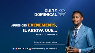 🚨 Culte dominical du 24-11-2024