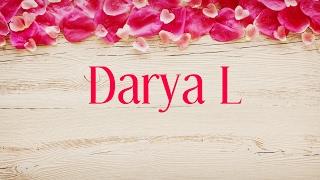 Прямая трансляция пользователя Darya L