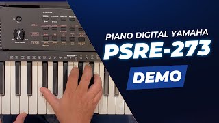 Teclado Yamaha PSRE273 - Demo