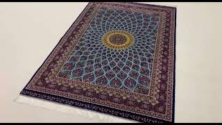 Ghom Desing 143x98 cm Orientteppich Teppich kaufen | Rugeast| Onlineshop für Wohnzimmer