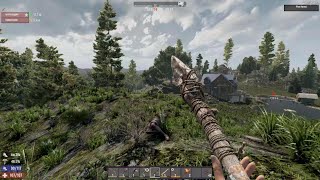 7 Days To Die. Timber. Kill Zombie with Falling Trees