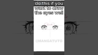 How I draw eyes easily #art #arttips #sketch #drawing #ibispaintx