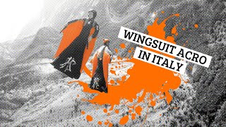 Wingsuit Acrobatics in Italy