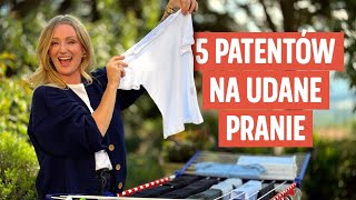 5 sprawdzonych patentów na skuteczne i czyste pranie | Ula Pedantula #471