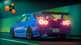 ТЕПЕРЬ ЭТО ЛУЧШИЙ МОД на R34 GT-R в BeamNG.drive | DESTIMAGE