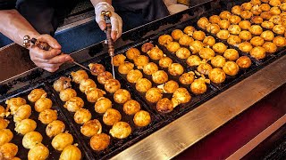 15년째 전국 1등 타코야끼? 하루 2000알 파는 타코야끼집 Fantastic skill of Takoyaki master / Korean street food