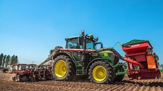 Seeding corn with John Deere 6130r | Precision Planting | Gorini & Cavalli