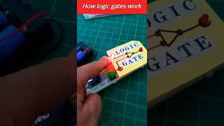 Creative Idea! How Logic Gates Work! Arduino Project!