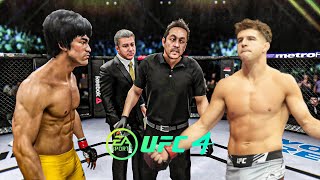 Bruce Lee vs Al Iaquinta - EA Sports UFC 4 - Bruce Lee Fight Club 🔥🐲