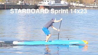 SUP Raceboard TEST 2019 | STARBOARD Sprint 14x23