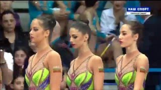 Bulgaria 6 Clubs + 2 Hoops EF 2016 Moscow Grand Prix