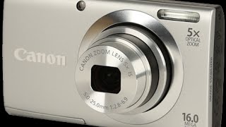 Canon Powershot A2400 Beginners Video | Hands On Review