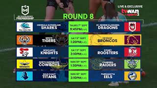 NRLW Round 8