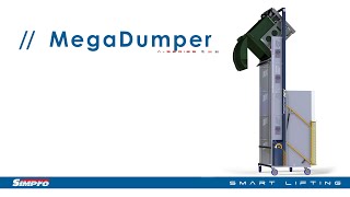 MegaDumper® A-Series - The heavy-duty industrial bin dumper // Simpro