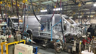 Manufacturing workshop for the Van #manufacturing #trucks #factory