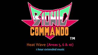 Bionic Commando (NES) - 'Heat Wave' (Areas ) Music (1 hr)