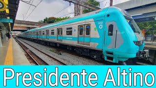 Via Mobilidade | Movimentação de trens em Presidente altino*Com chuva e buzinas* (4K) #05