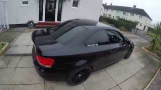 bmw 123d m sport  e82 black 2010 coupe