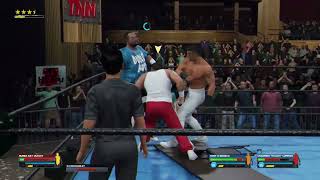 WWE2K24 DUDLEY BOYZ VS THE D'ANGELO FAMILY DUDLEYVILLE STREET FIGHT