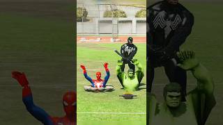 SPIDER-MAN AND HULK SAVES HIS BROTHERS (Spidy & Hulk) FROM VENOM ATTACK! | #Shorts | #GTA5| #Hulk