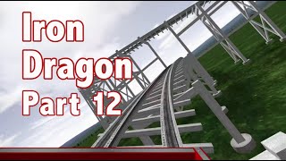 Iron Dragon Backyard Roller Coaster - Part 12