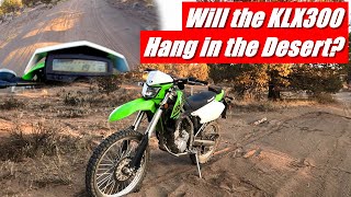 Does the 2021 KLX300 Have Enough Power to Satisfy in the High Desert?