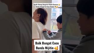 Bunda Corla Seneng Banget Di Pijitin Cucunya 🧒🥰😂 #corla #bundacorla #ratujreng #shorts