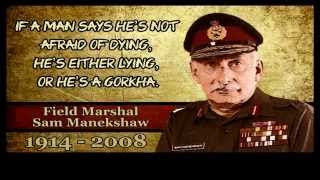 Field Marshal SHFJ Manekshaw Guest Lecture 2015