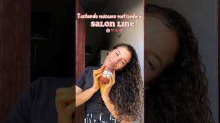 pintando cabelo com máscara matizadora chocolate da salon line #salonline #mascaramatizadora