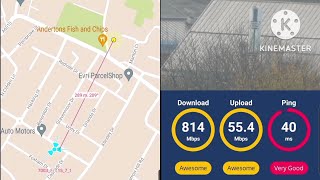 THREE NETWORK, 5G SPEED TEST UK, OF CELL TOWER, eNodeB Id 51115, SAMSUNG S20 ULTRA 5G, MANCHESTER M7