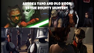 AHSOKA TANO & PLO KOON VS BOUNTY HUNTERS - Star Wars: The Clone Wars Season 2 Episode 22 Discussion