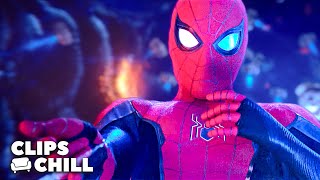 Spidey Gets Into Mysterio's Elemental Fusion Illusion | Spider-Man: Far From Home (Tom Holland)