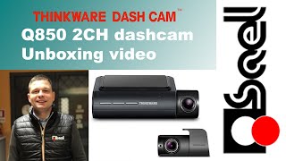 Scopri la Thinkware Q850 2CH Dashcam | Unboxing e Prime Impressioni