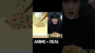 Crayon Shin Chan Anime Food ASMR!? 🤪 #shorts