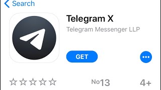 Telegram x su iOS