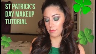 St Patrick's Day makeup tutorial