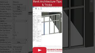 Revit Architecture Tips & Tricks | How To Create Glass Door In Curtain Wall