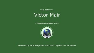 Oral History - Victor Mair