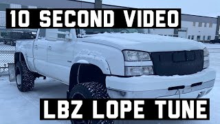 LBZ Duramax lope tune efi live