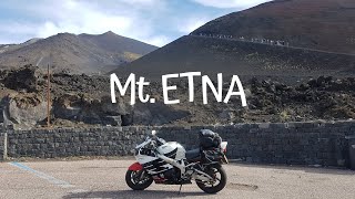 Italy - Mount Etna Volcano / Europe motorcycle trip 2018 part 20